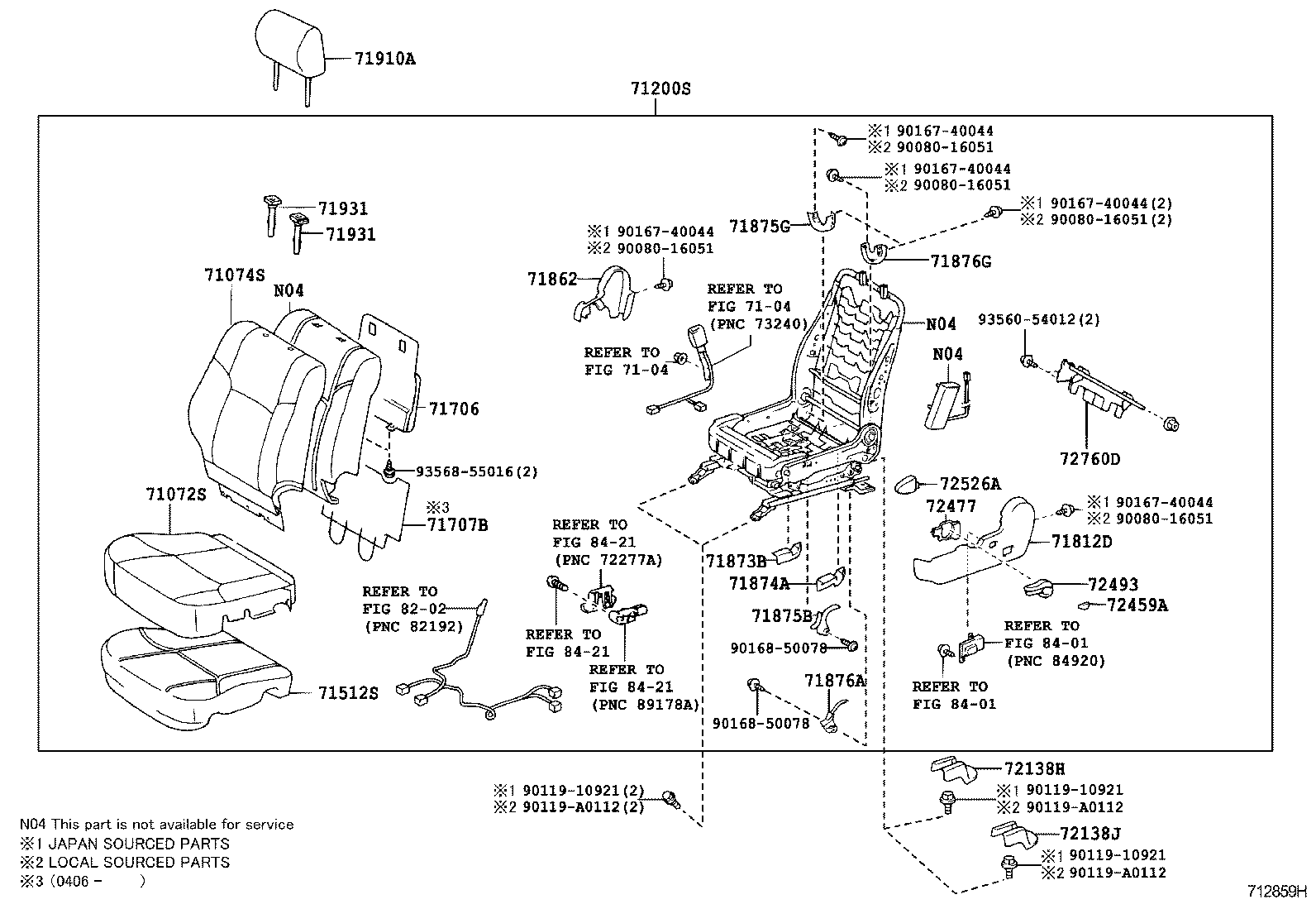 Thumbnail 7 for 71073-3T050-B0