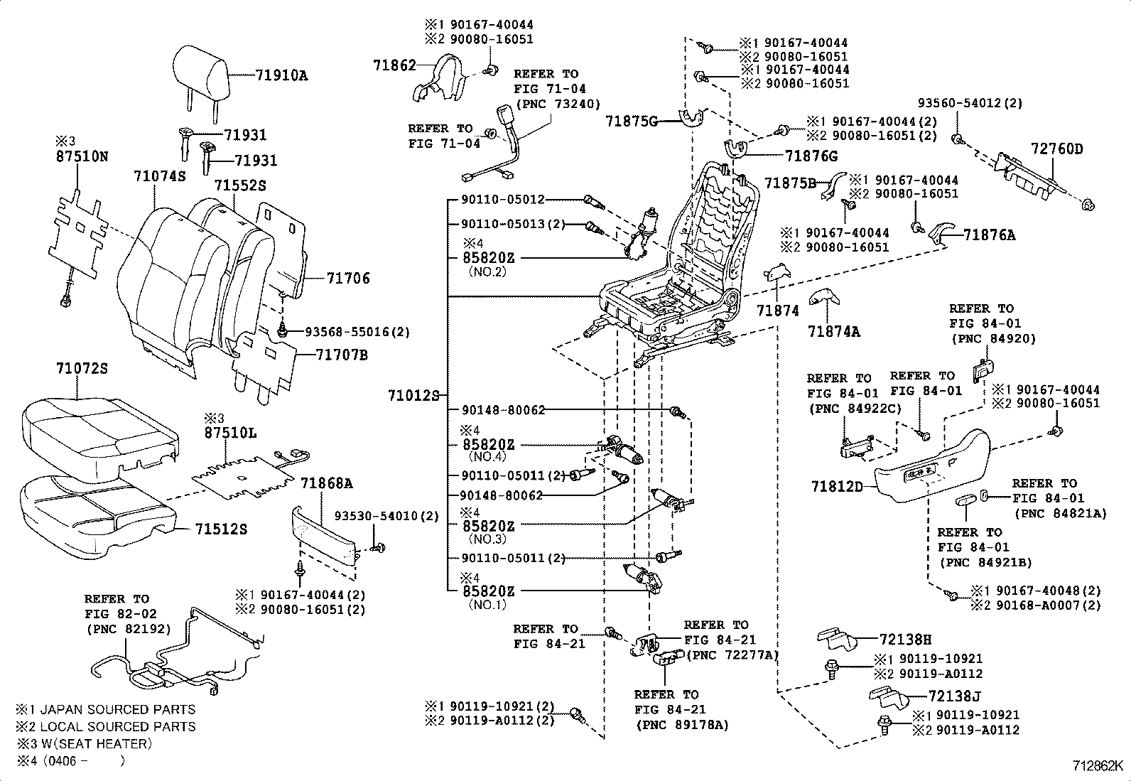 Thumbnail 6 for 71073-3T050-B0