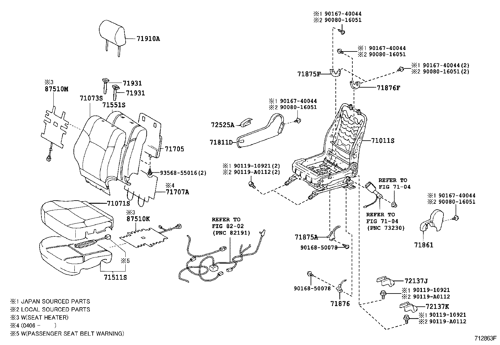 Thumbnail 9 for 71073-3T050-B0