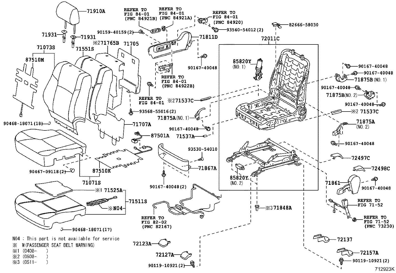 Thumbnail 5 for 71073-3G280-B0