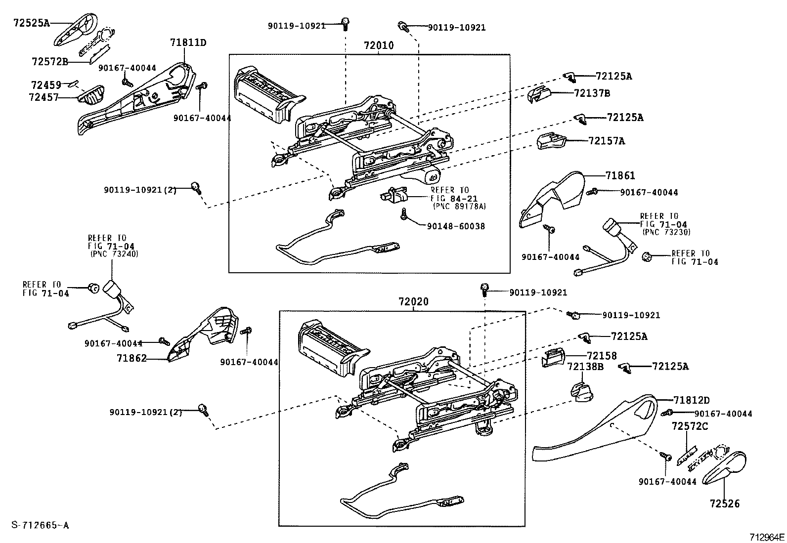 71200-05620-B0 SEAT ASSY, FRONT LH product image