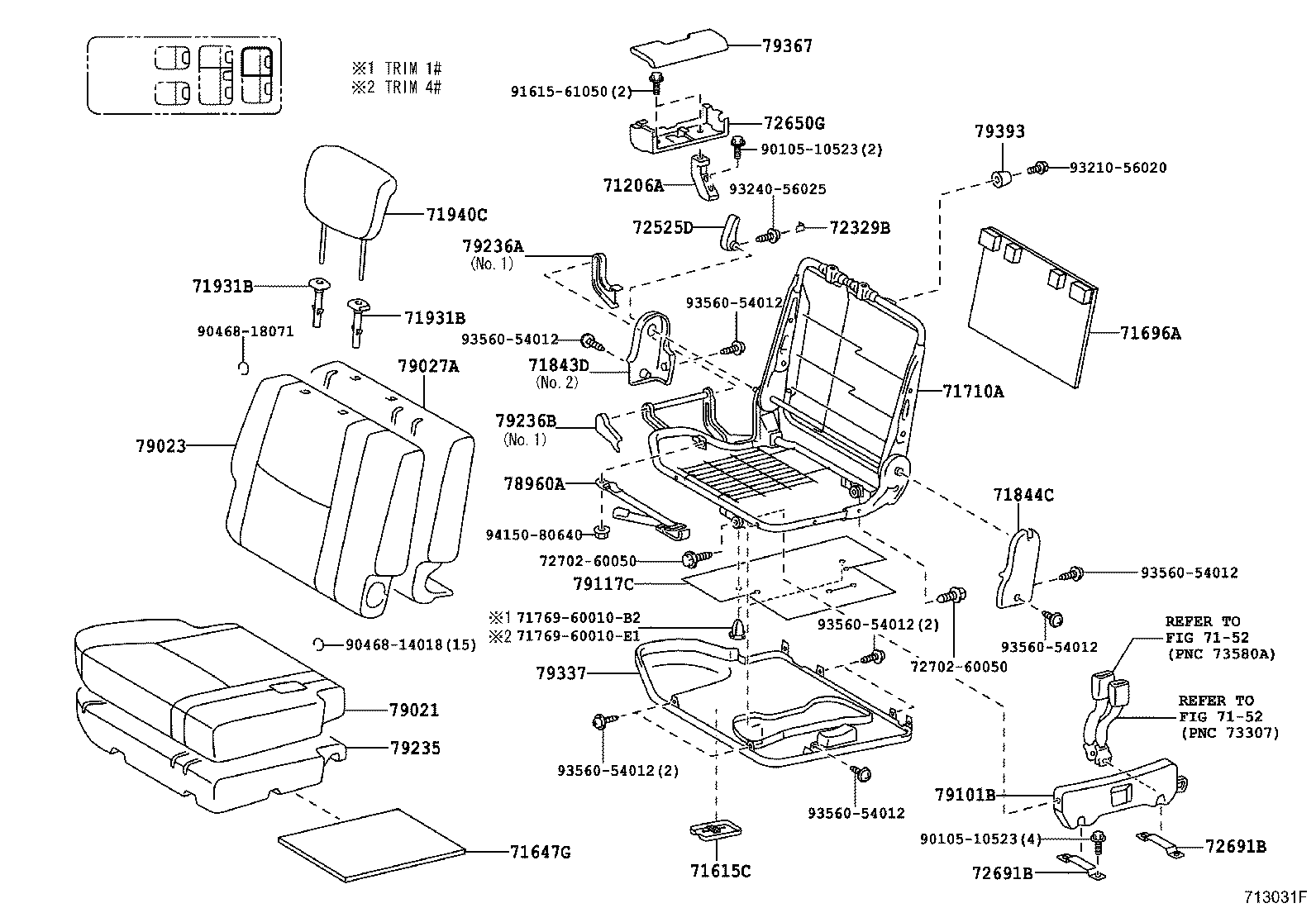 Thumbnail 12 for 71073-3G280-B0