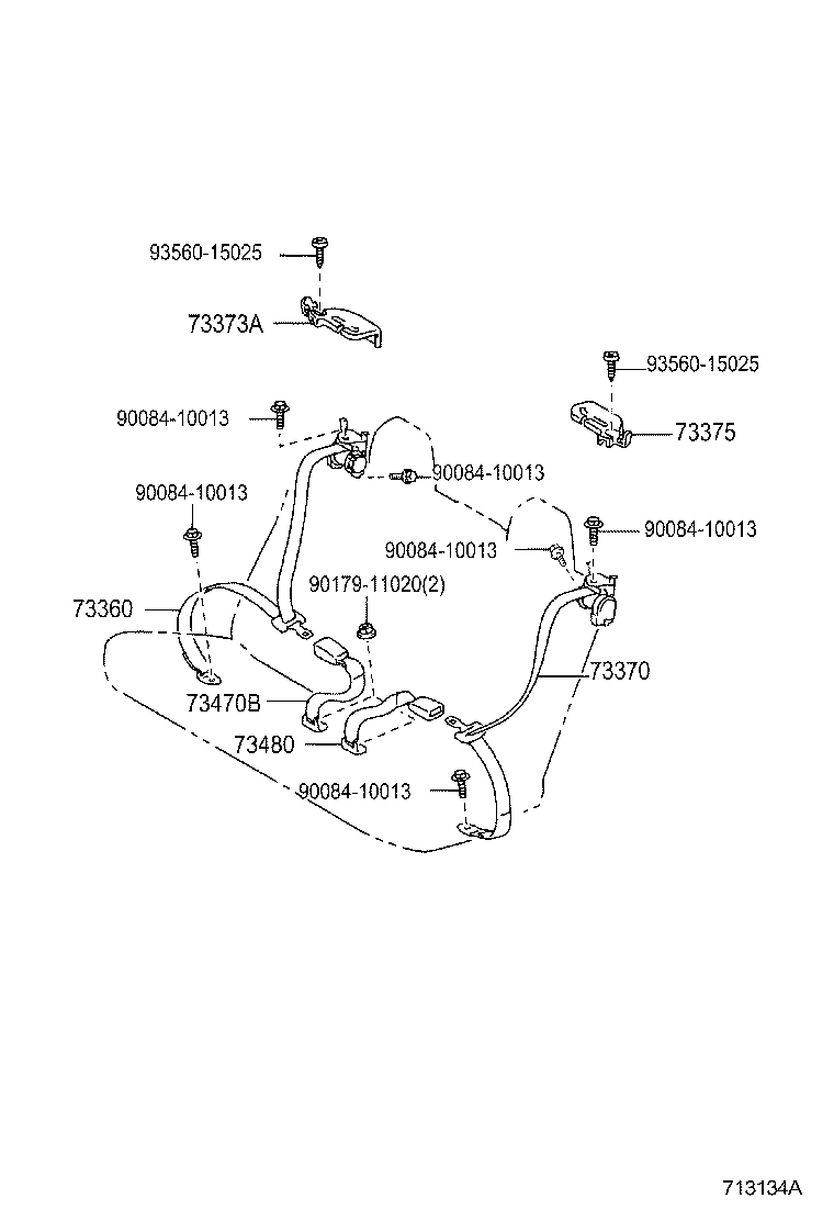 Thumbnail 2 for 73230-AA040-B3