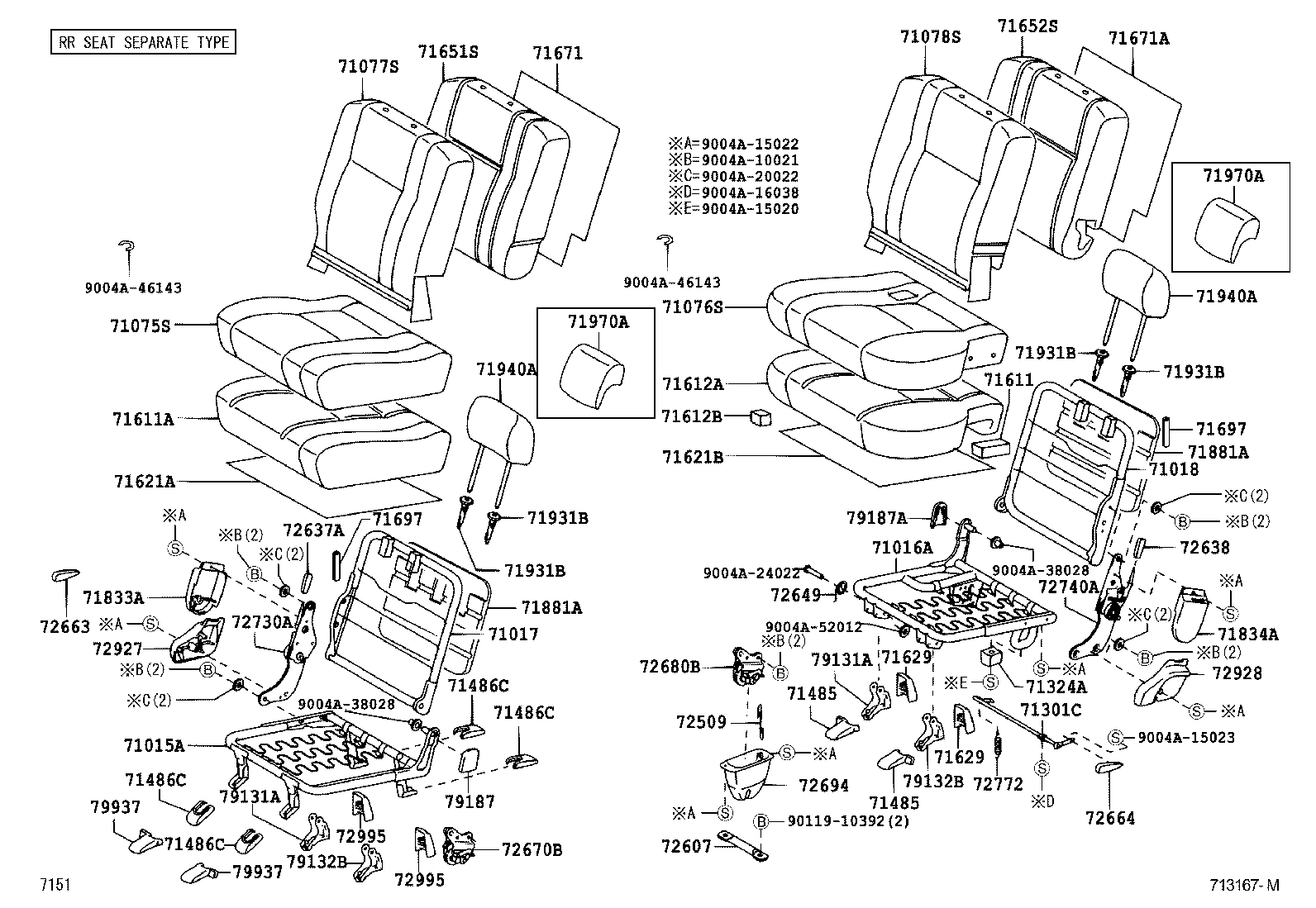 Thumbnail 3 for 71073-BZ030-B0