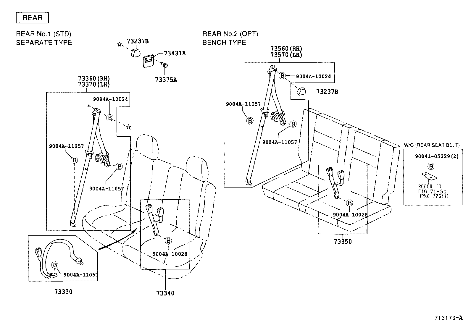 Thumbnail 5 for 73220-BZ021-A0
