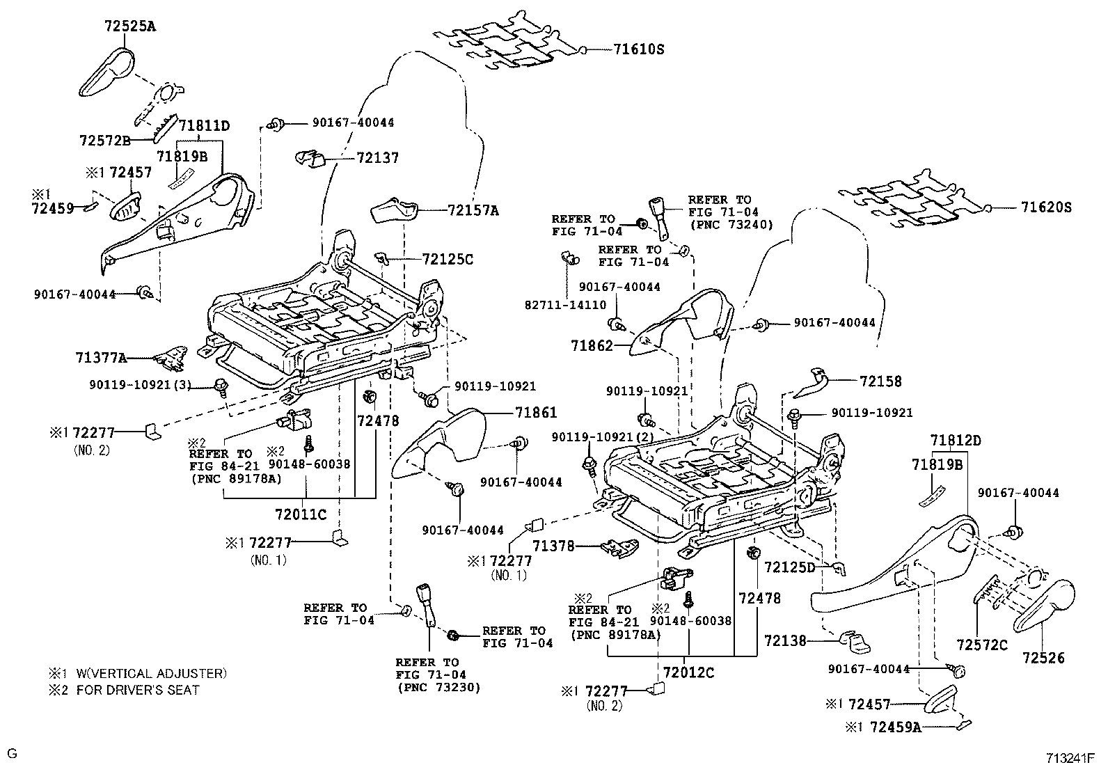 71640-02040 SPRING ASSY, FRONT SEAT BACK, LH(FOR SEPARATE TYPE) product image