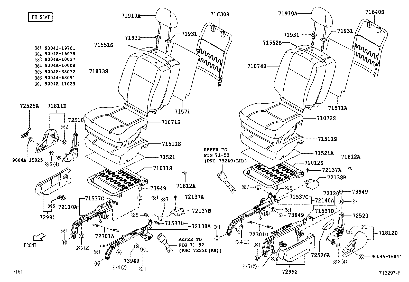 Thumbnail 2 for 71073-BZ030-B0