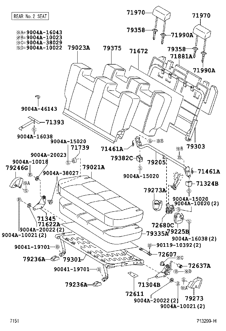 Thumbnail 6 for 71073-BZ030-B0