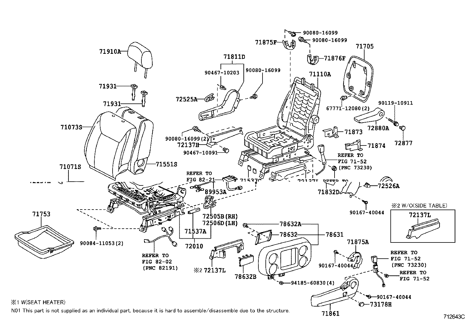 Thumbnail 15 for 71073-08030-B0