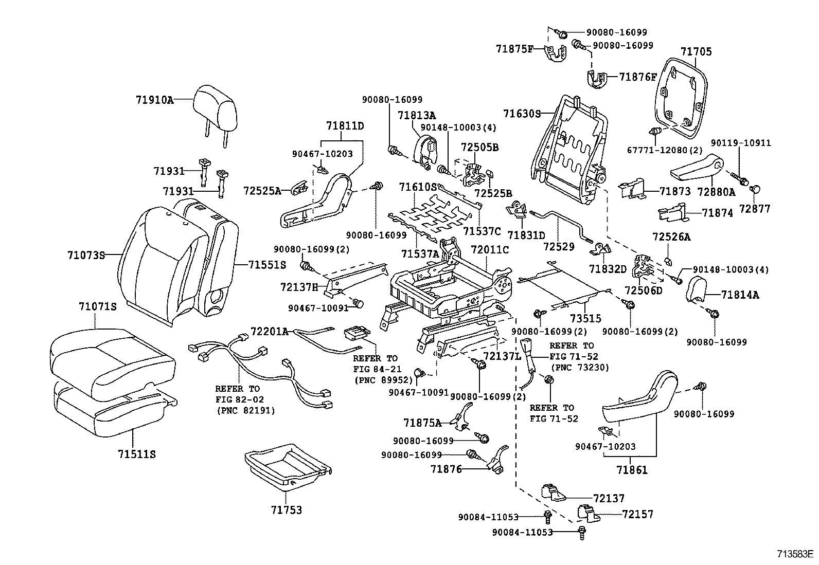 Thumbnail 17 for 71073-08030-B0