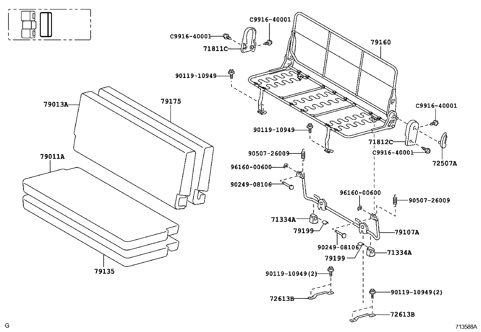 Thumbnail 15 for 71073-0L050-B0