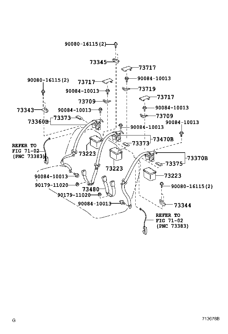 Thumbnail 2 for 73220-AC030-B0