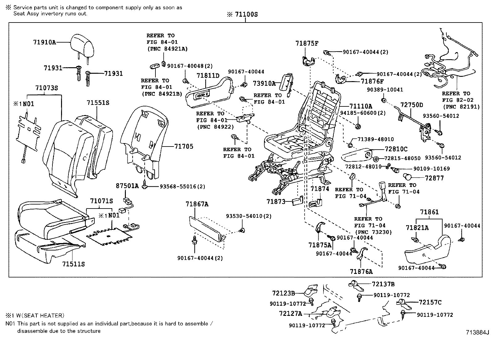 Thumbnail 2 for 71073-48360-B0