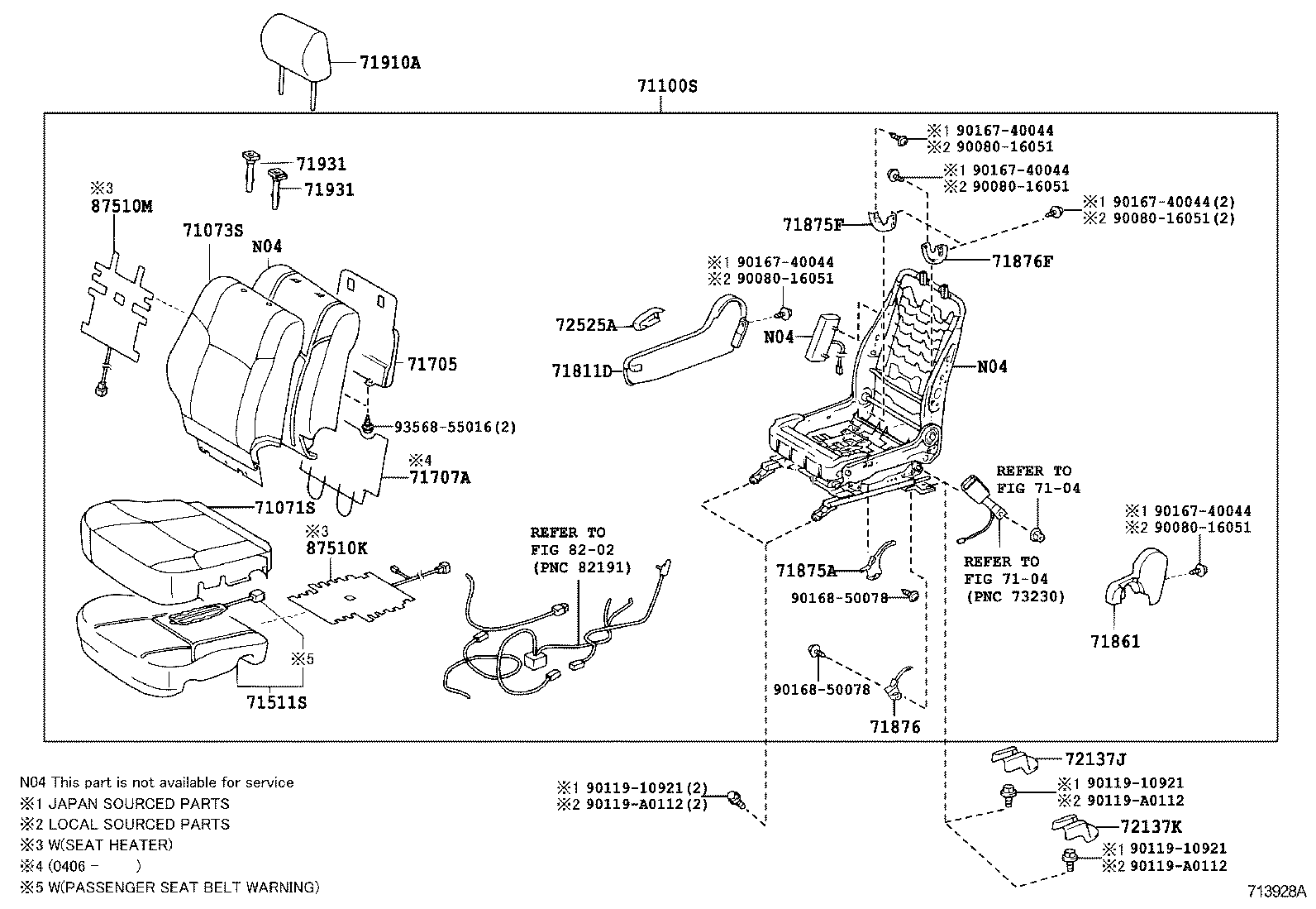 Thumbnail 11 for 71073-3T050-B0
