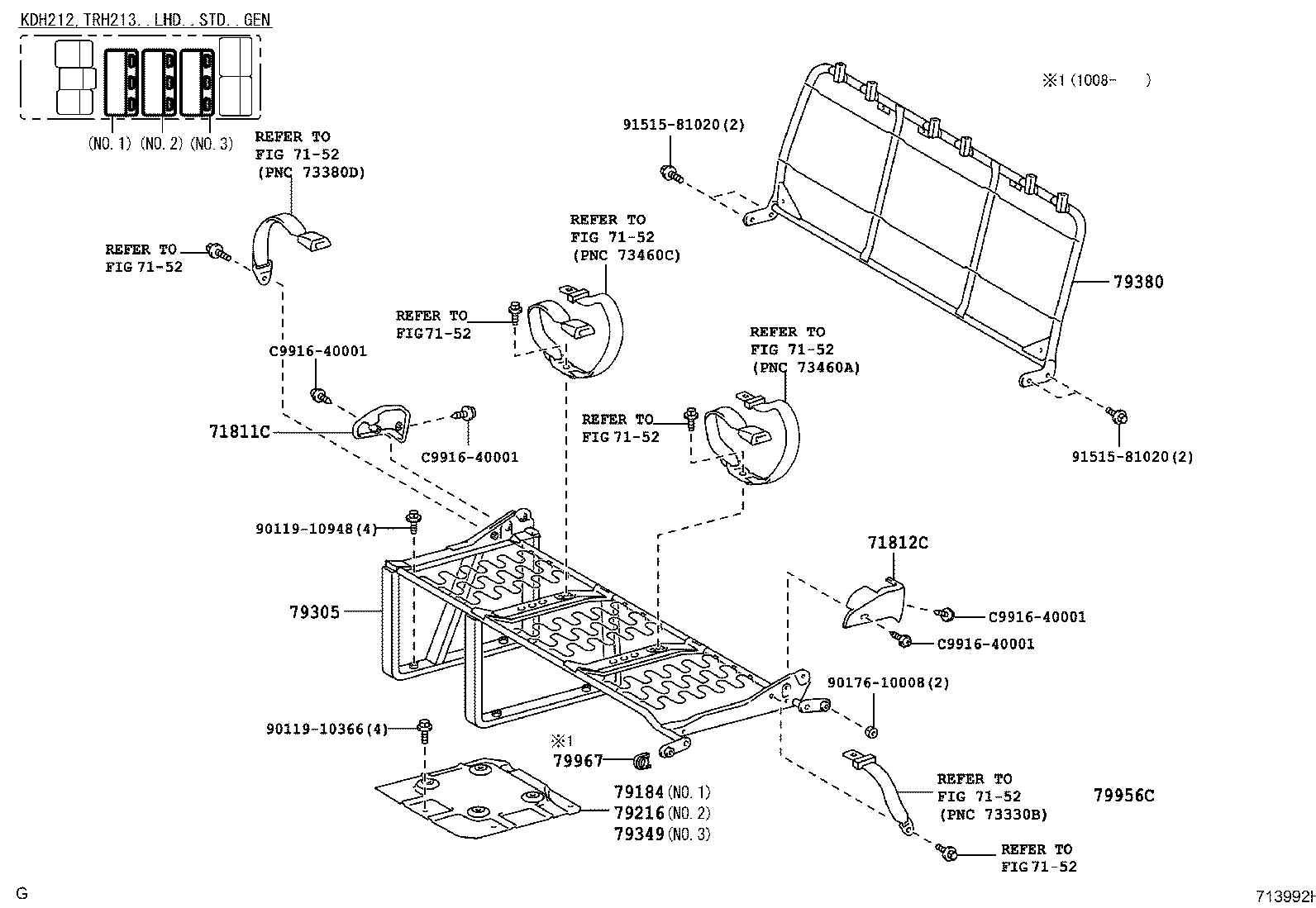 Thumbnail 14 for 71073-0L050-B0