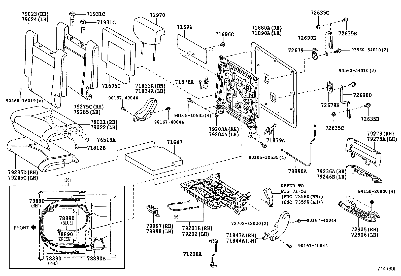 Thumbnail 15 for 71073-42100-B1