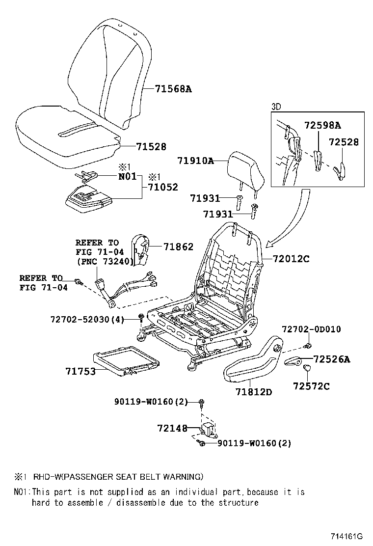 Thumbnail 9 for 71518-0D190-C0