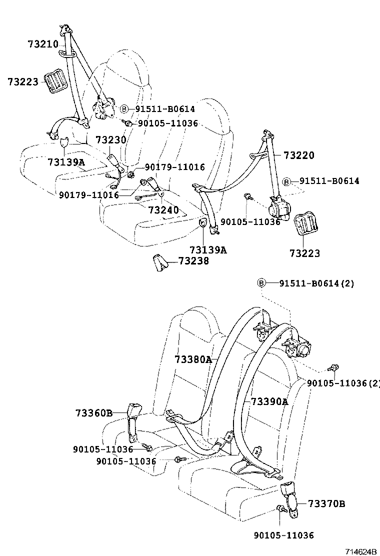 Thumbnail 3 for 73230-24230-D0