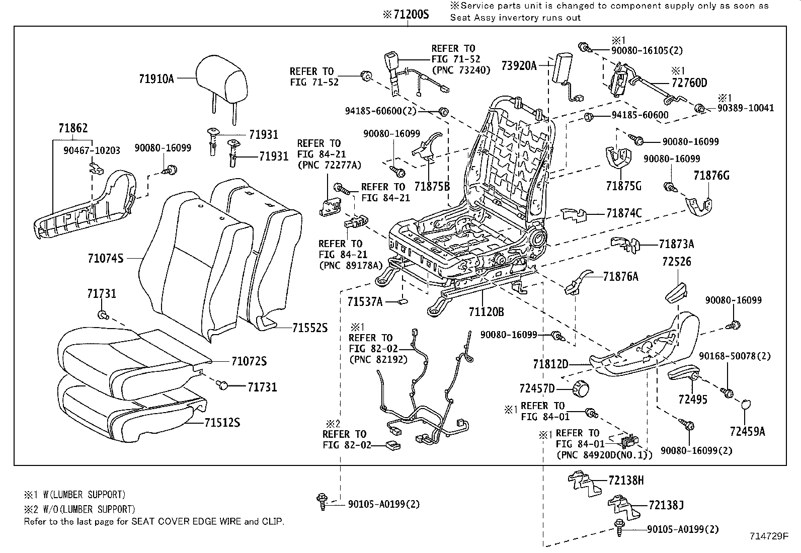 Thumbnail 2 for 71073-0C511-B2