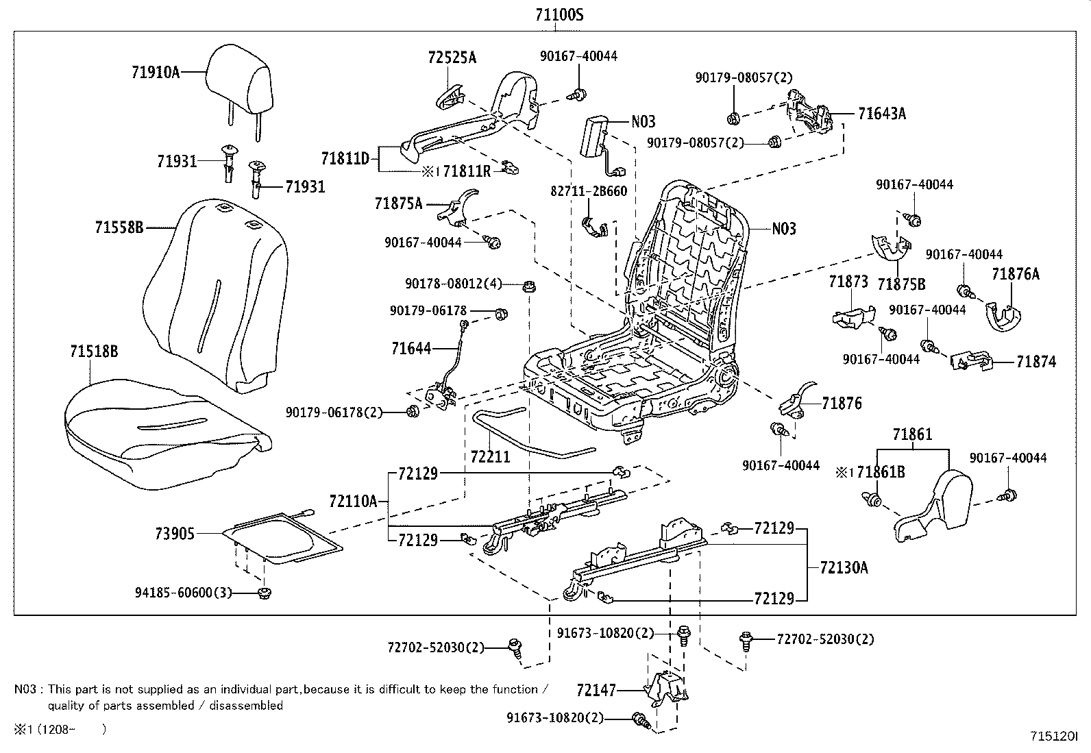 Thumbnail 2 for 71518-52U30-B0