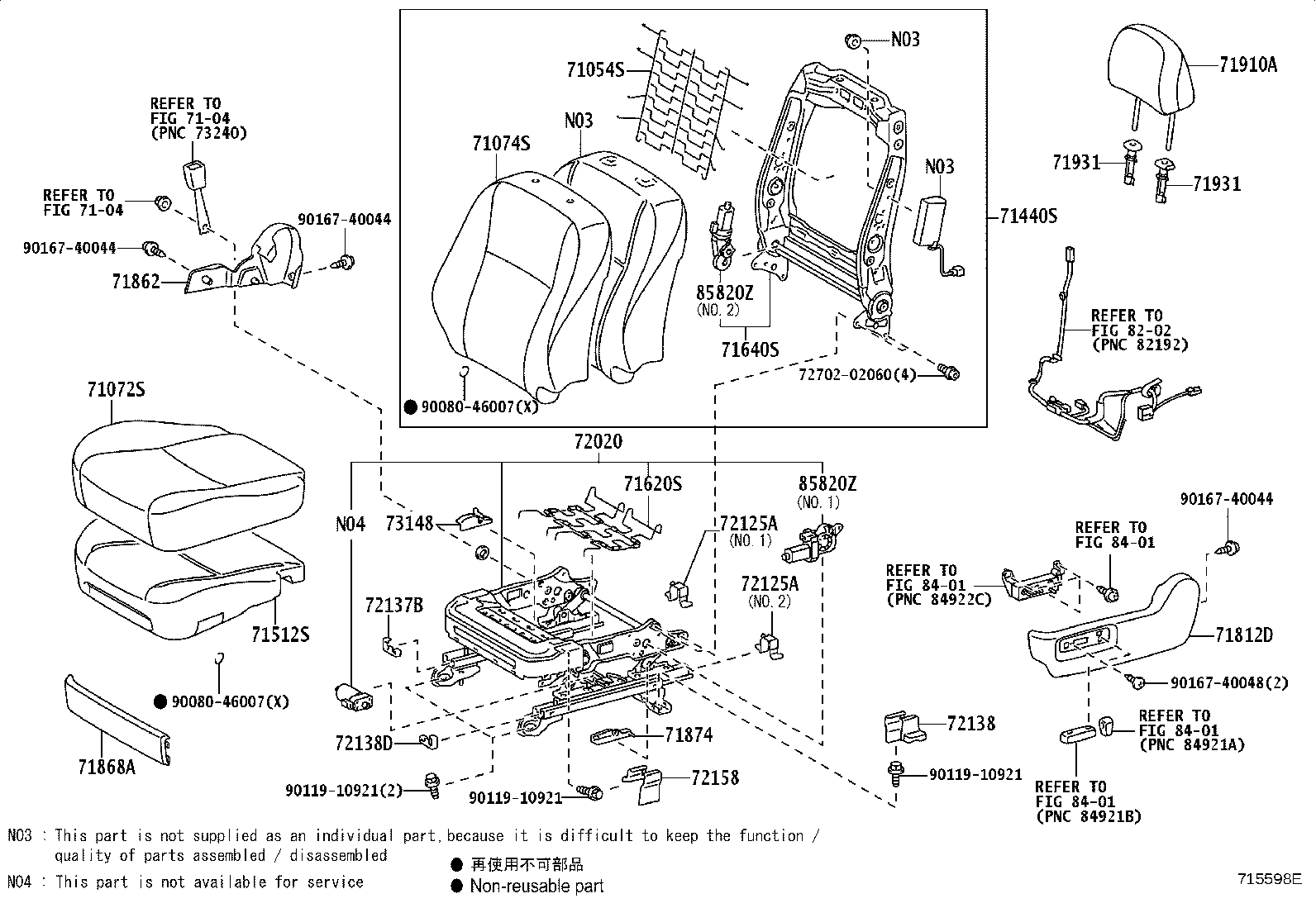 Thumbnail 3 for 71073-0Z640-B2