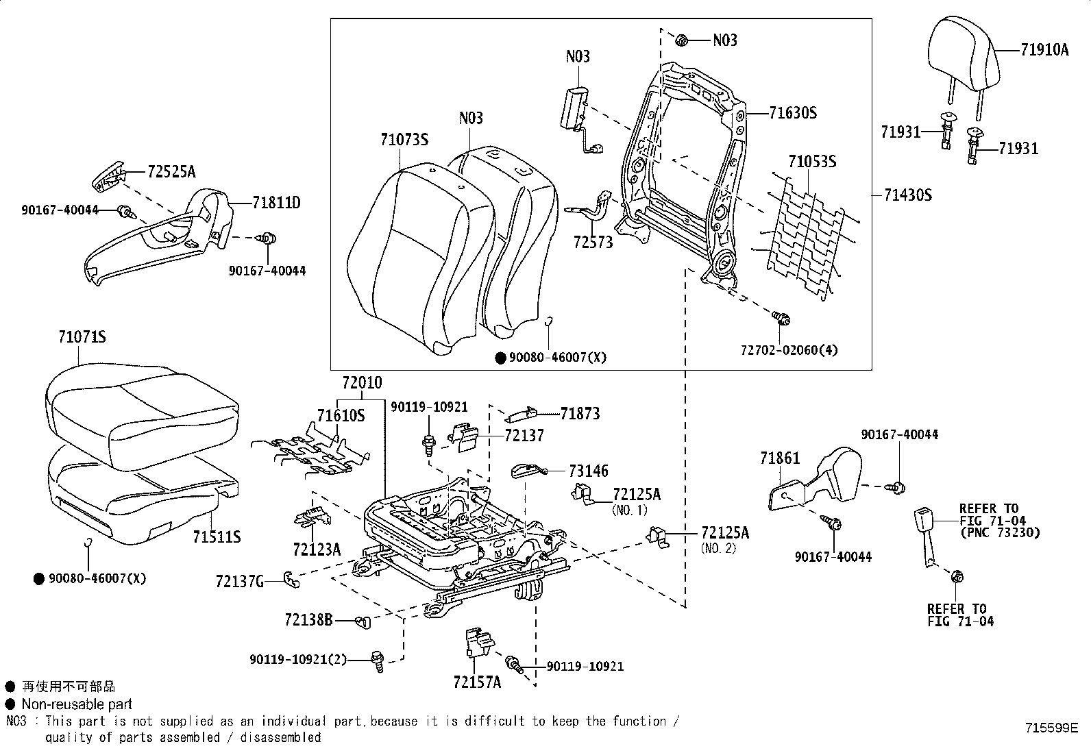 Thumbnail 5 for 71073-0Z640-B2