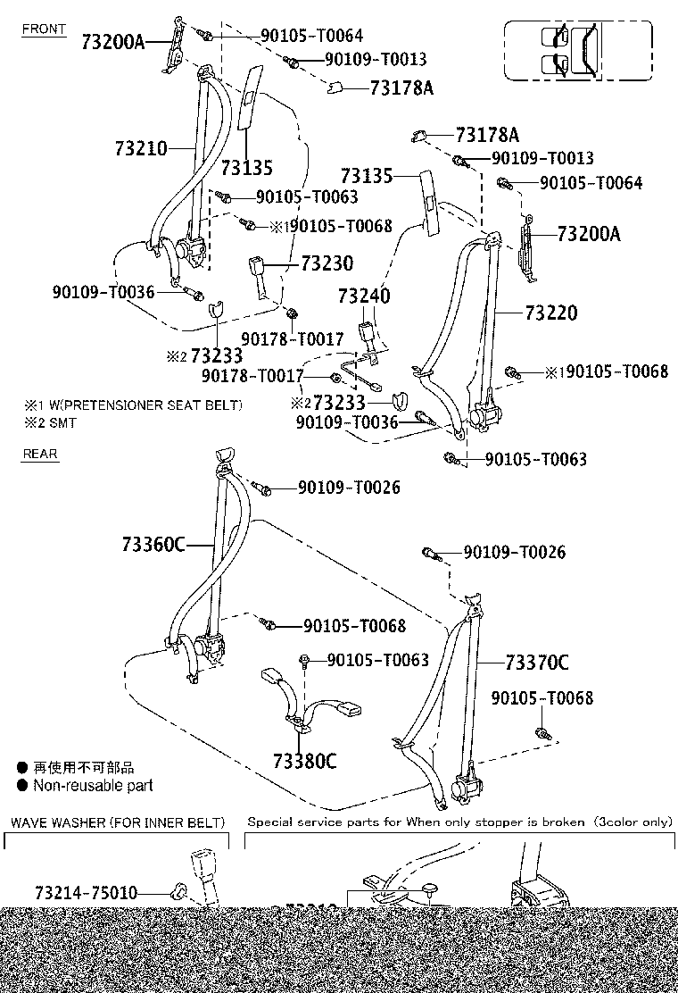 Thumbnail 4 for 73210-0K080-B0