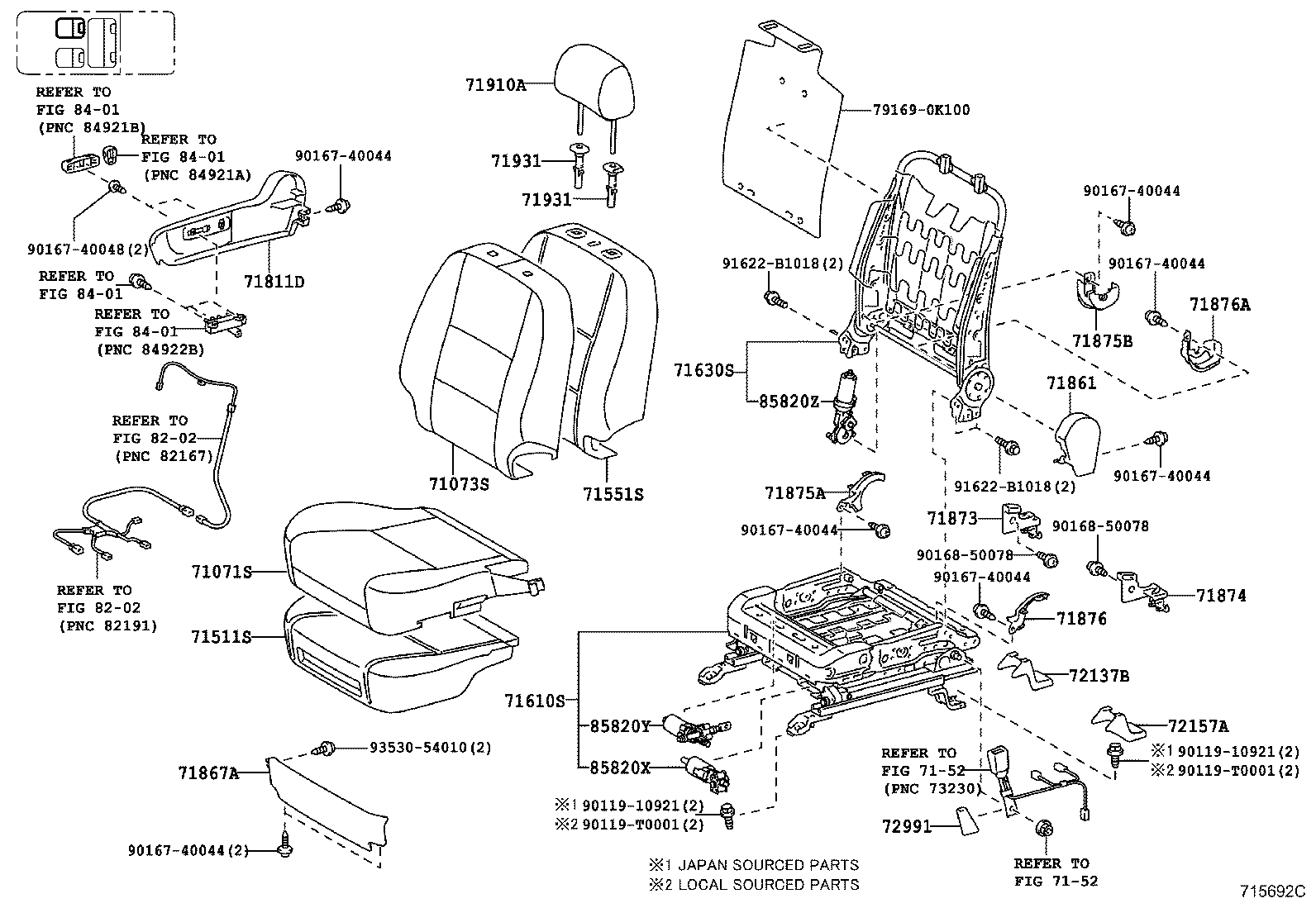 Thumbnail 5 for 71073-0KB40-B0