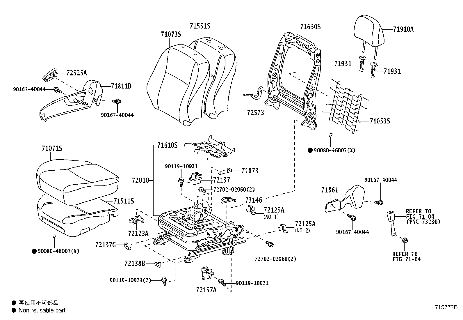 Thumbnail 4 for 71073-0Z640-B2