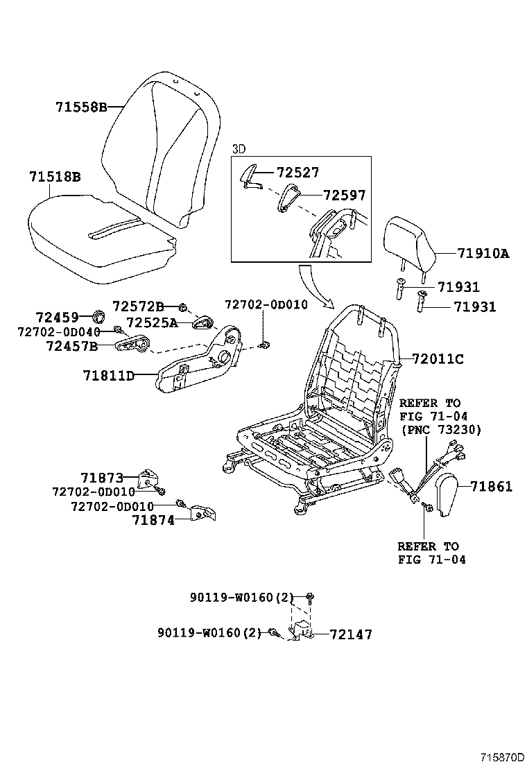 Thumbnail 8 for 71518-0D190-C0