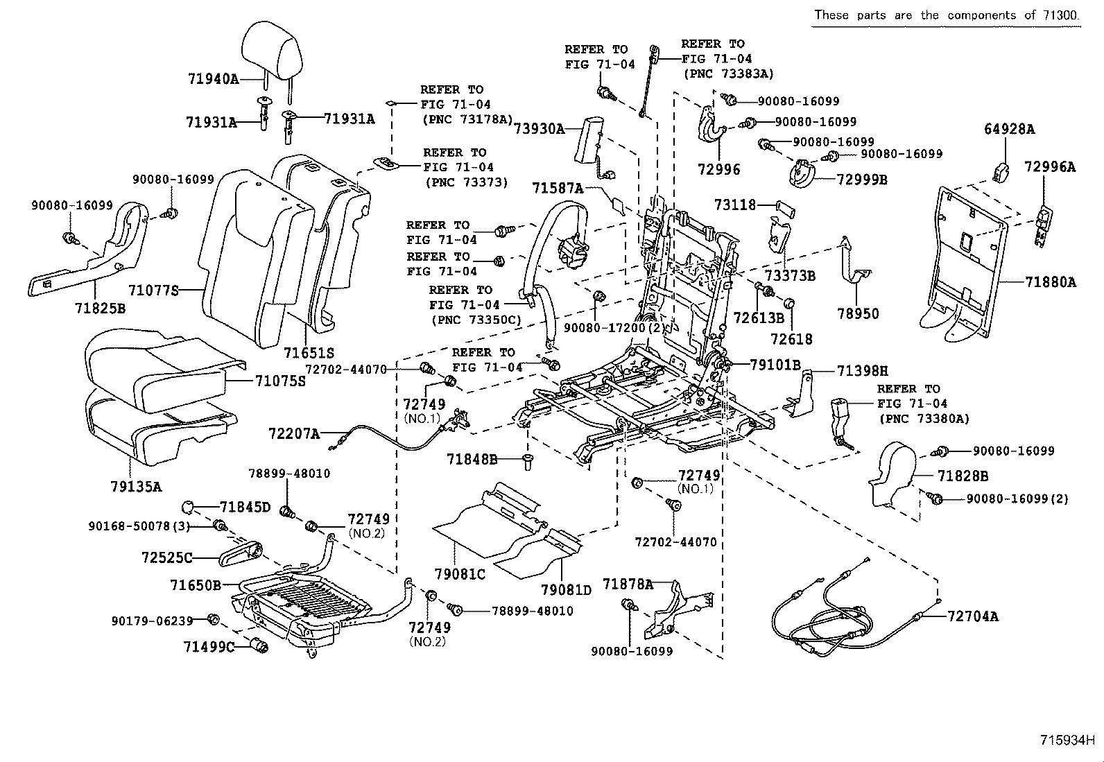 Thumbnail 2 for 71650-0E020