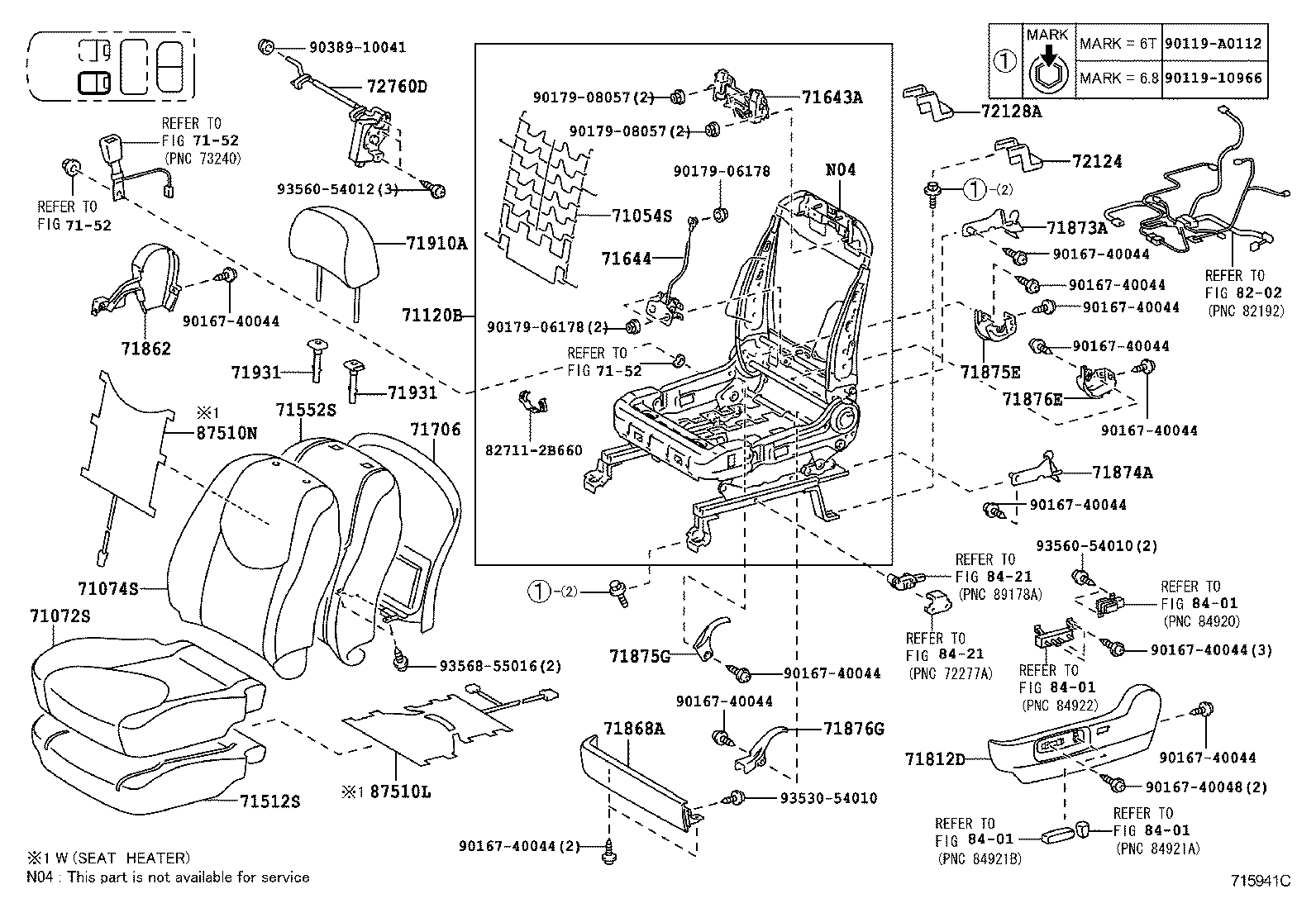 Thumbnail 2 for 71073-0R033-B4