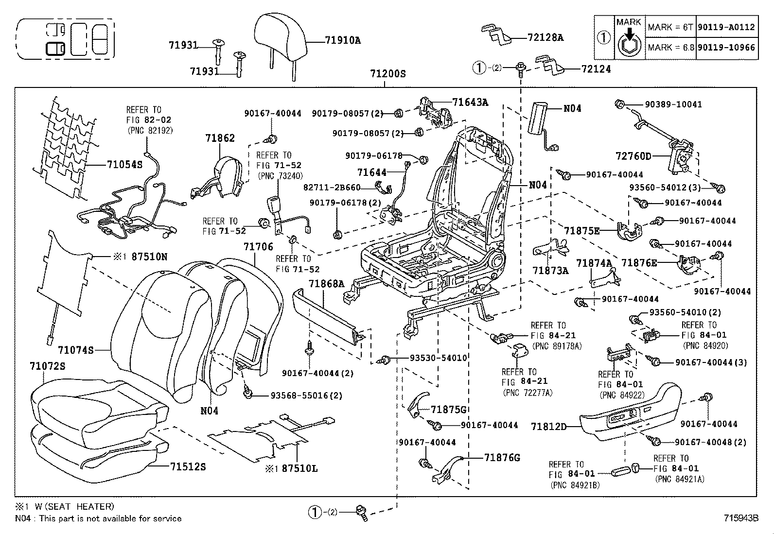 Thumbnail 4 for 71073-0R033-B4