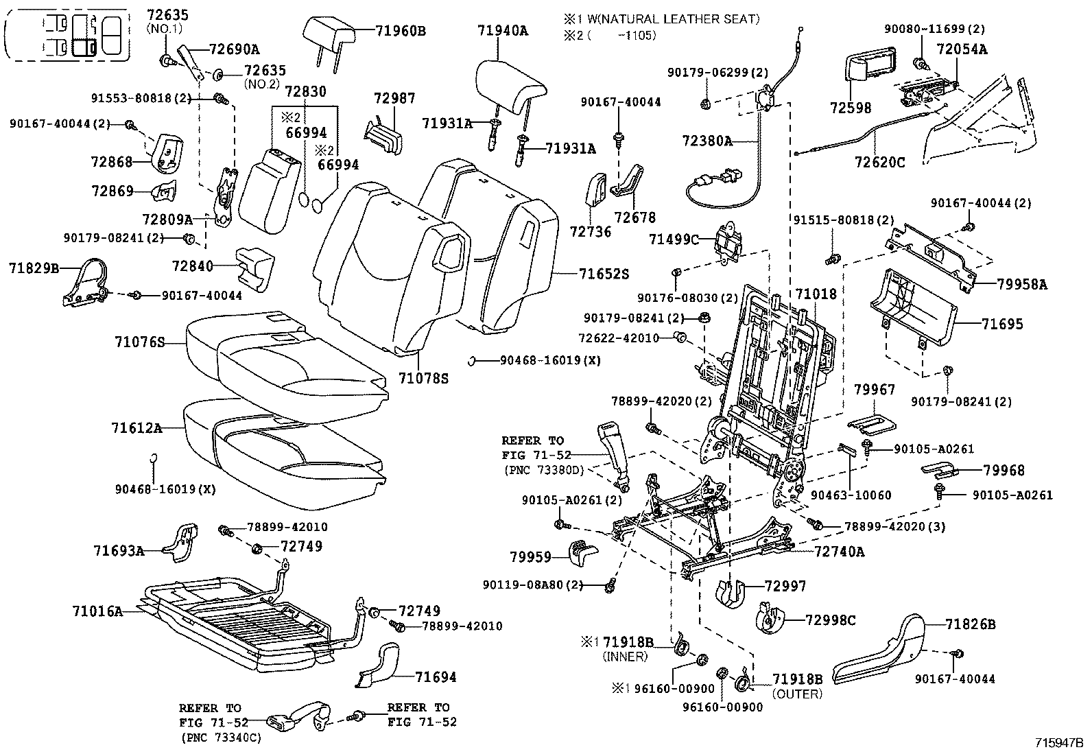 Thumbnail 7 for 71073-0R033-B4