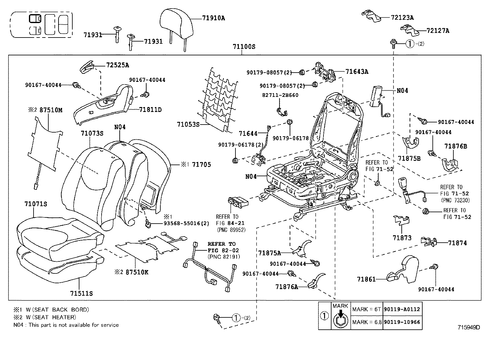 Thumbnail 6 for 71073-0R033-B4
