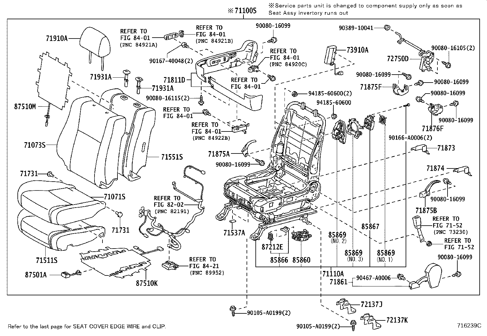 Thumbnail 8 for 71073-0C511-B2