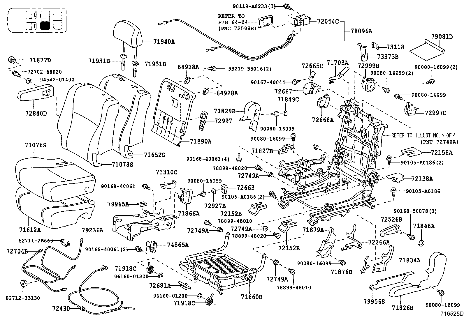 Thumbnail 2 for 71650-0E080