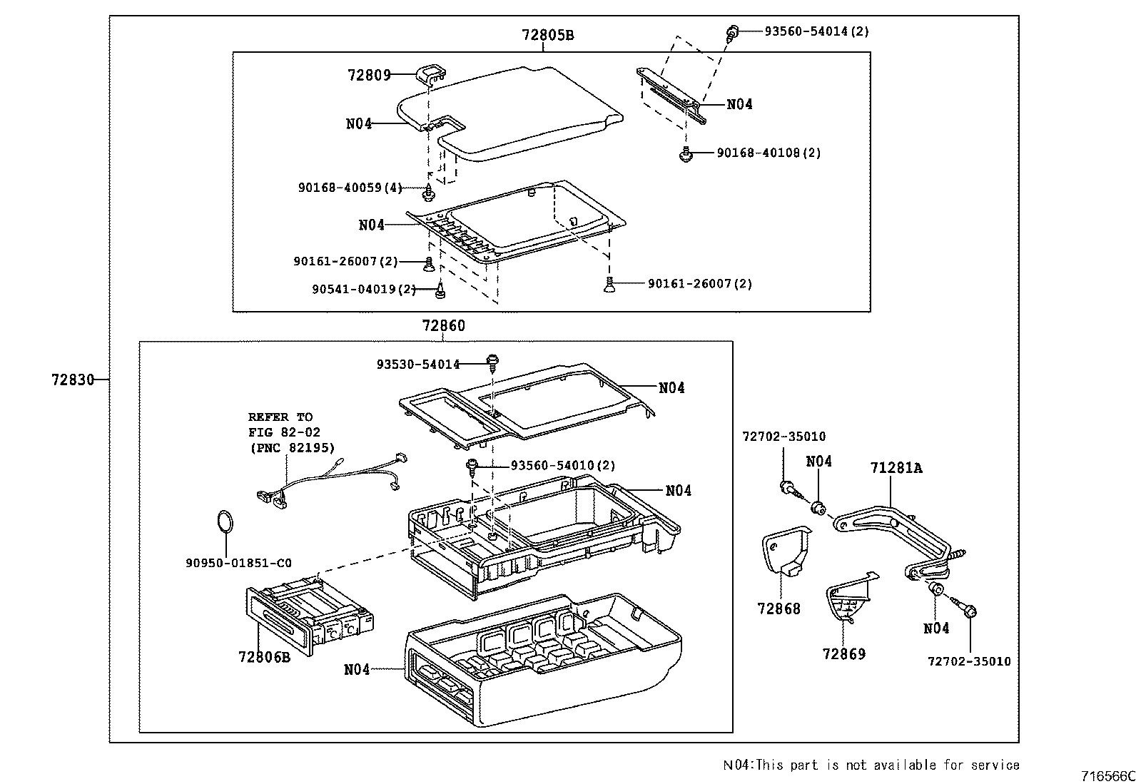 71077-0N100 COVER, REAR SEAT BACK, RH (FOR SEPARATE TYPE) product image