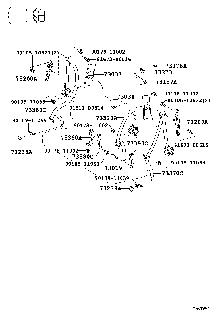 Thumbnail 2 for 73034-60020-C0