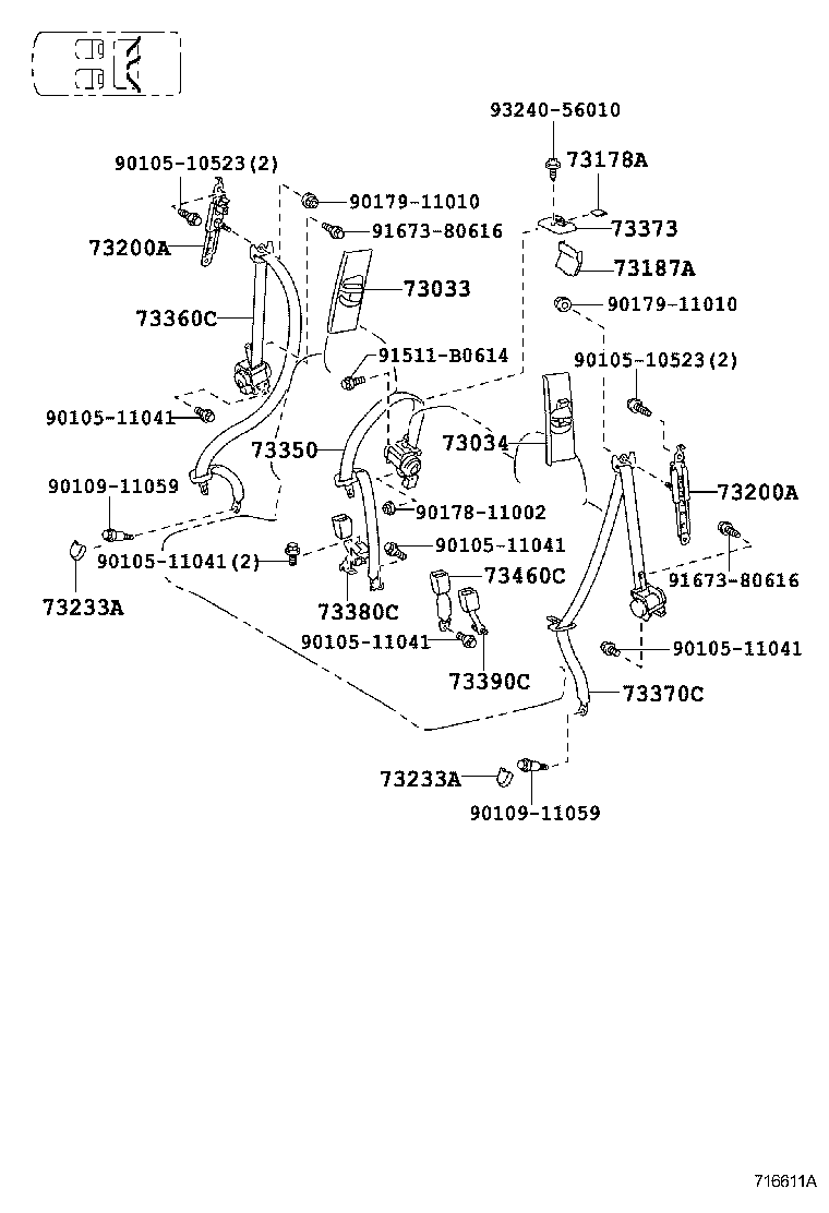 Thumbnail 3 for 73034-60020-C0