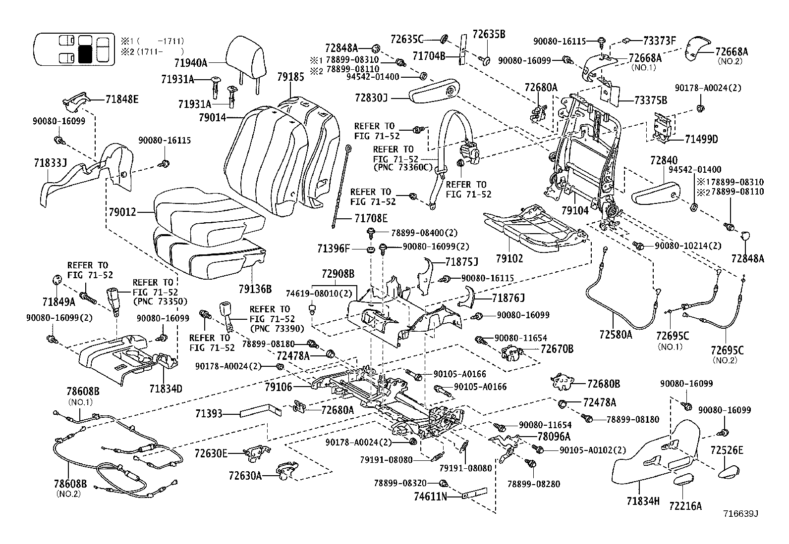 Thumbnail 11 for 71073-08091-B0