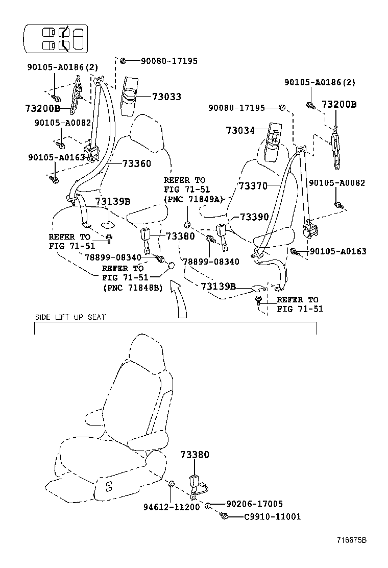 Thumbnail 2 for 73233-08010-C0