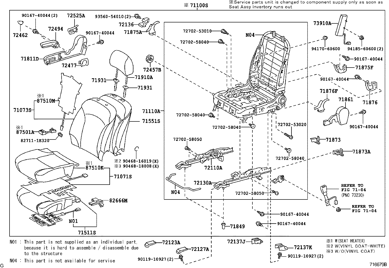 Thumbnail 6 for 71001-53K11-A0