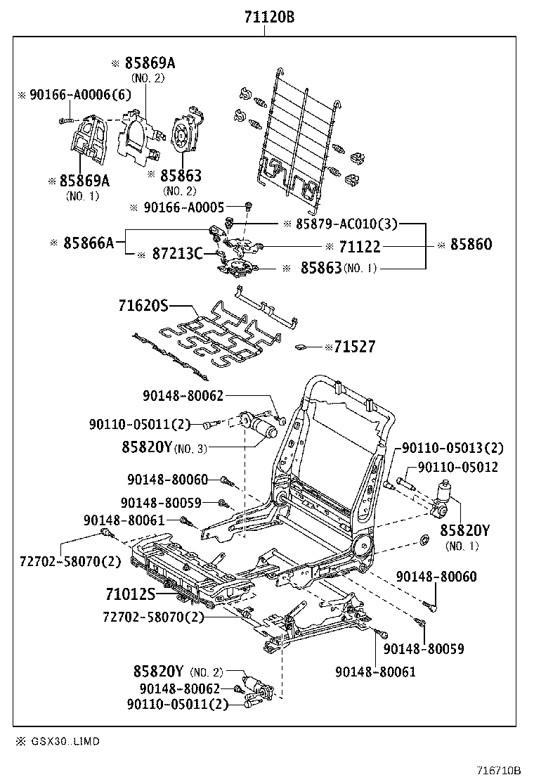 Thumbnail 9 for 71073-AC260-B2