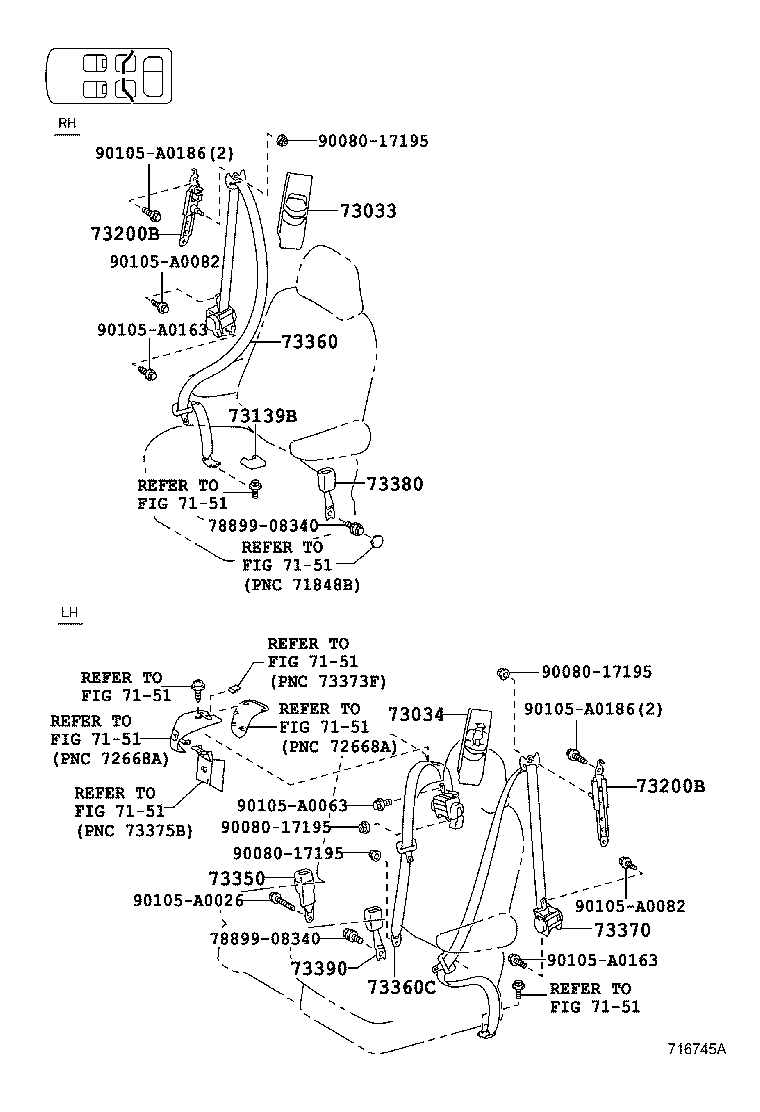 Thumbnail 3 for 73233-08010-C0