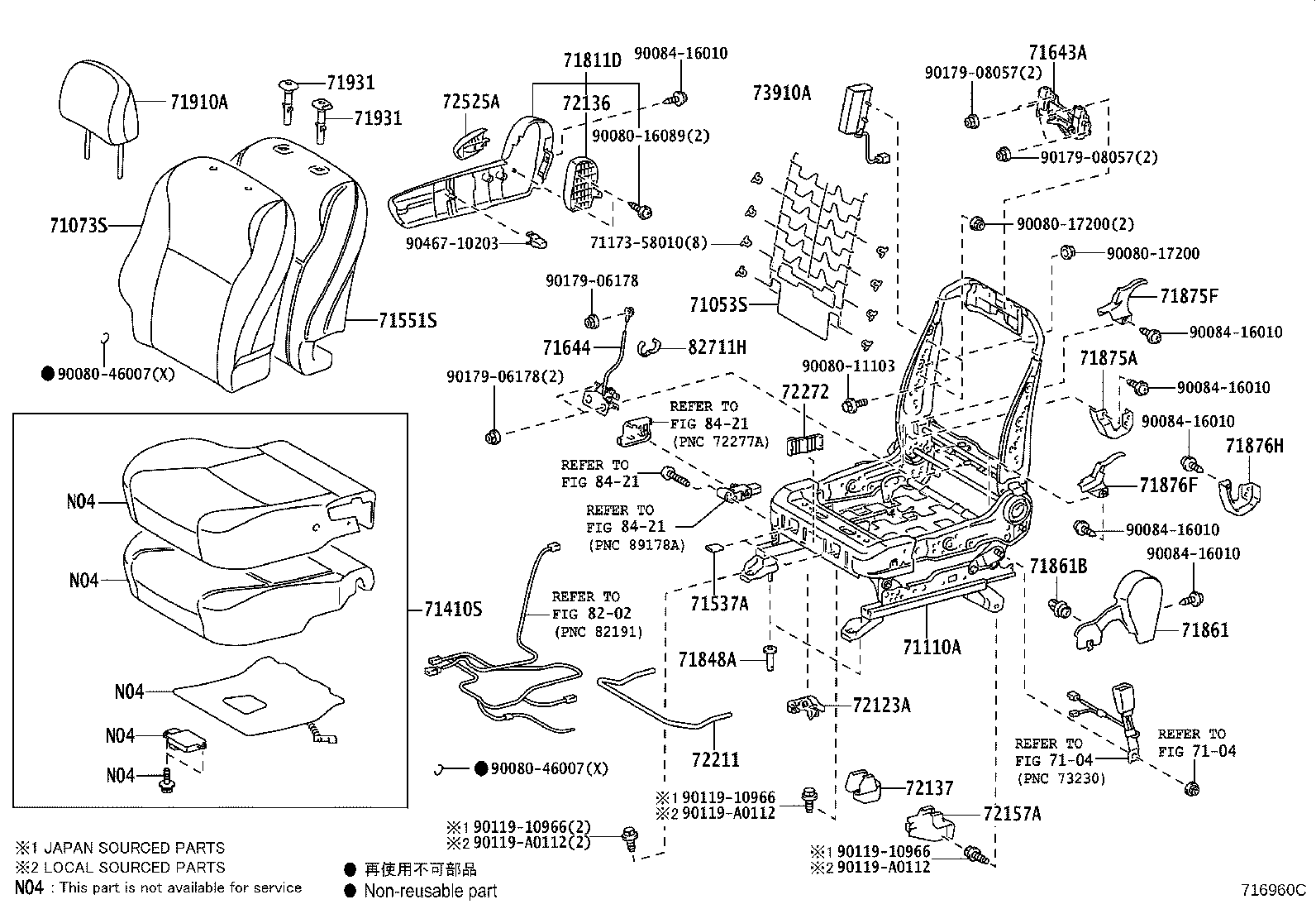 Thumbnail 8 for 71073-0Z331-B1