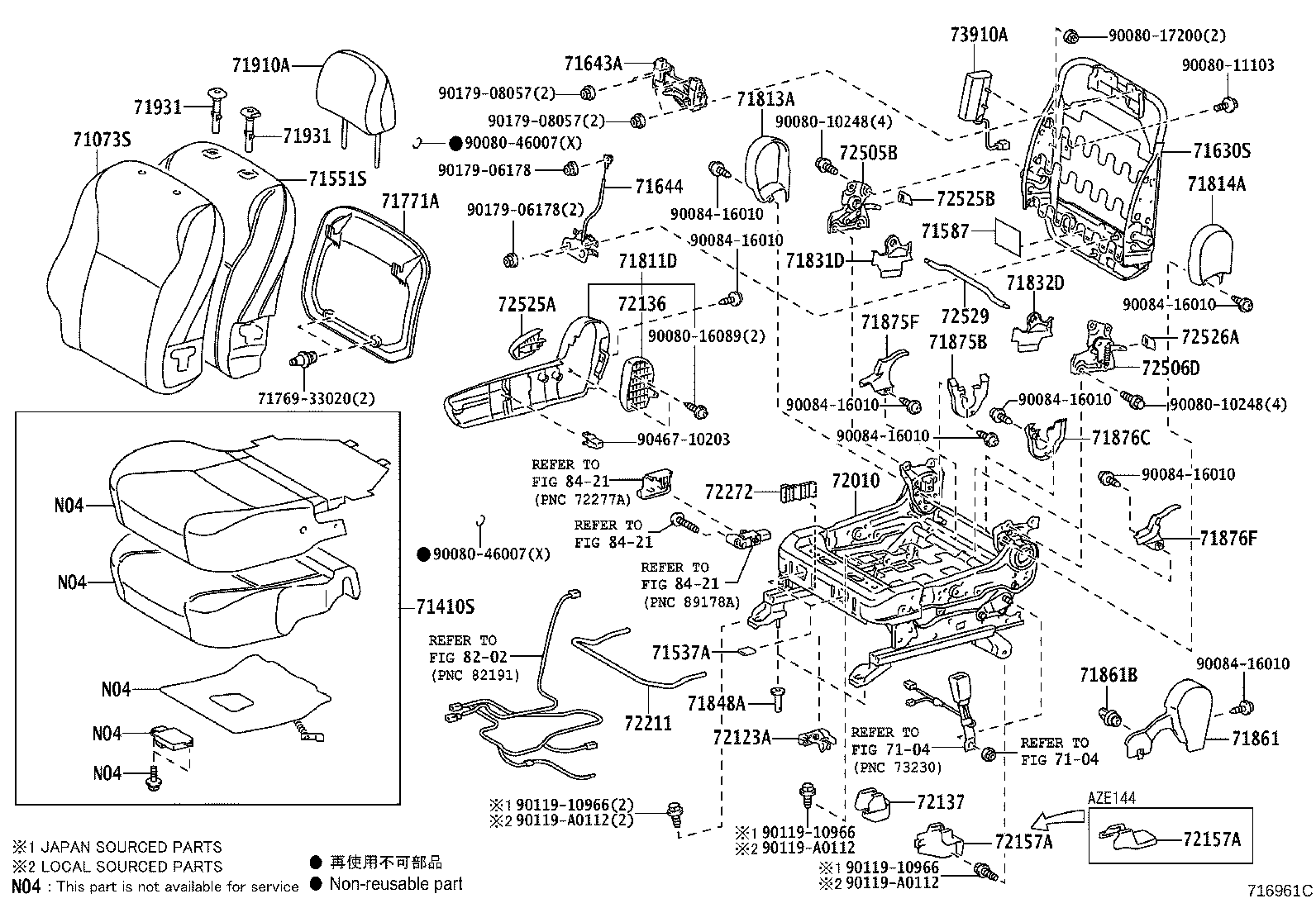 Thumbnail 9 for 71073-0Z331-B1