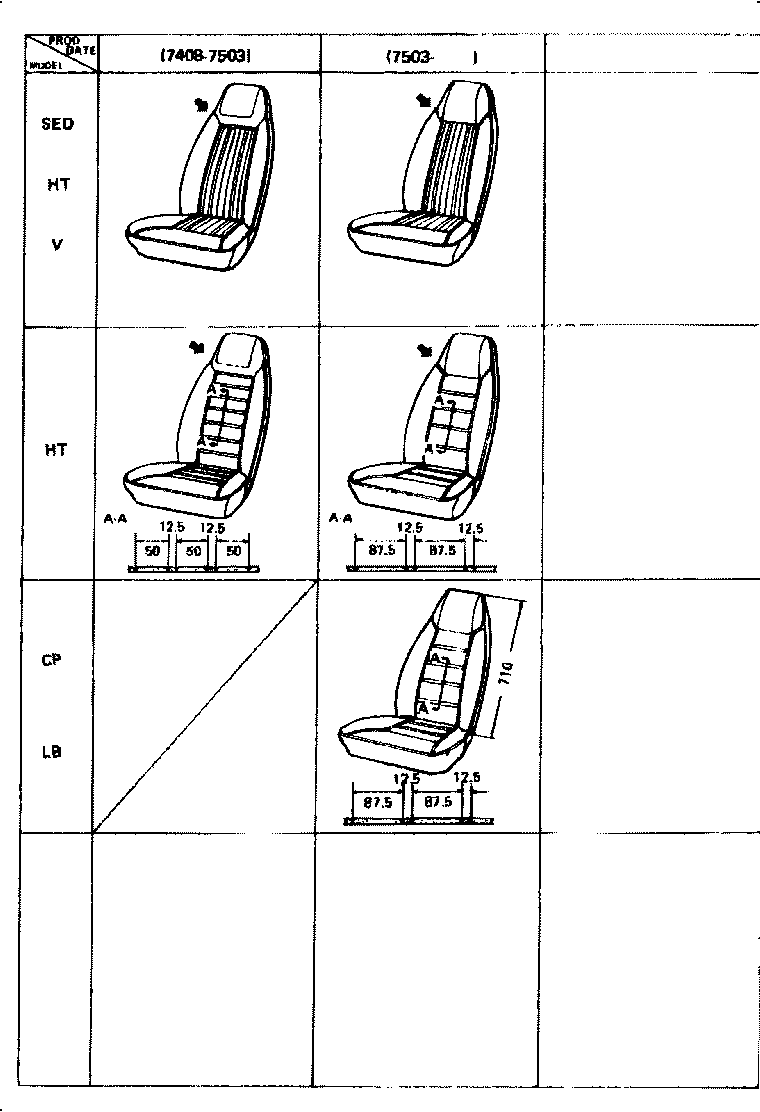 71630-12121 SPRING ASSY, FRONT SEAT BACK, RH(FOR SEPARATE TYPE) product image