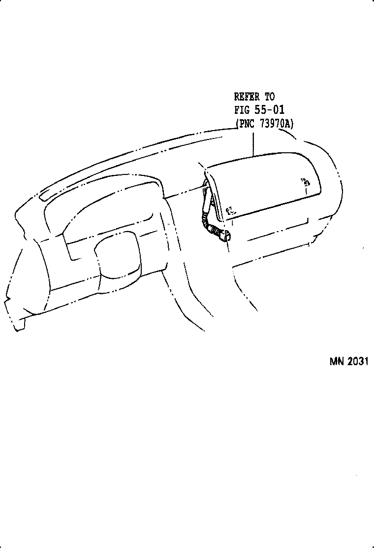 73200-50020 ADJUSTER ASSY, FRONT SHOULDER BELT ANCHOR product image