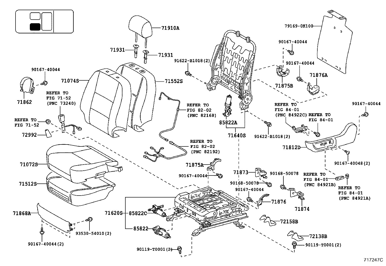 Thumbnail 3 for 71073-0KB41-B3
